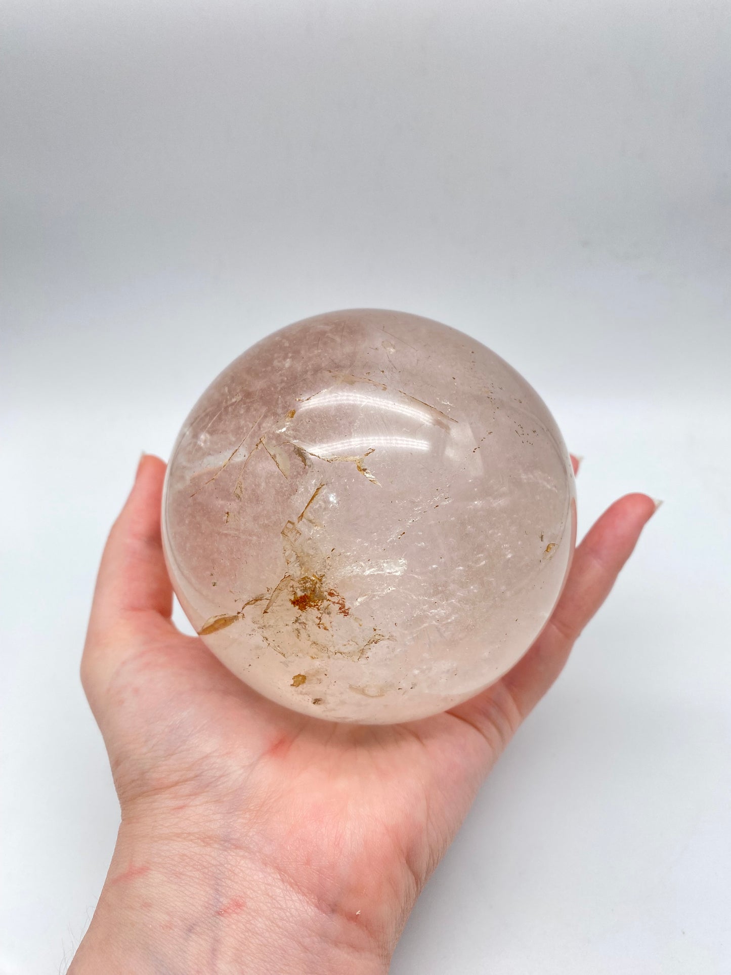 Sfera Quarzo Ialino 31.5cm di Circonferenza