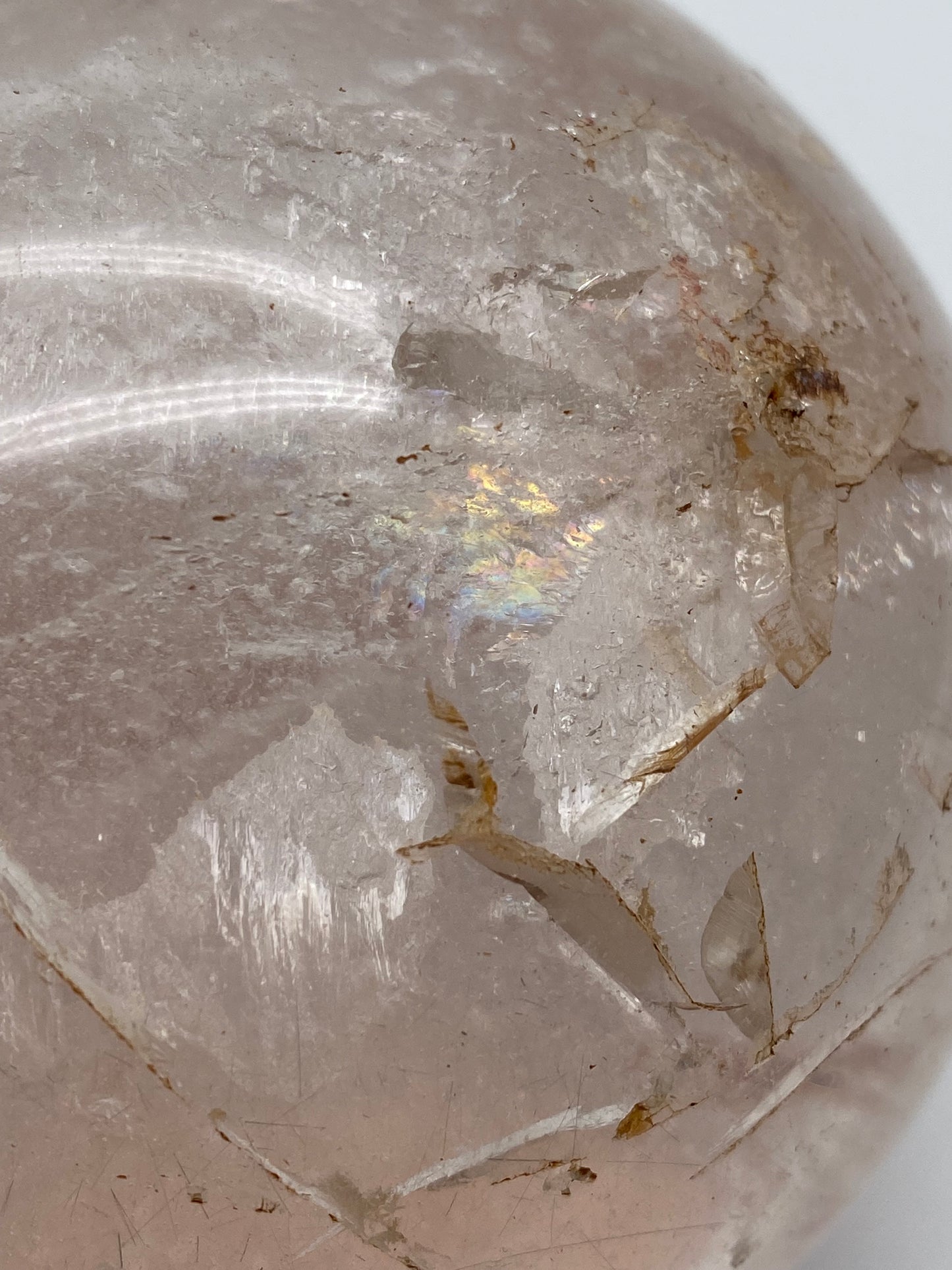 Sfera Quarzo Ialino 31.5cm di Circonferenza