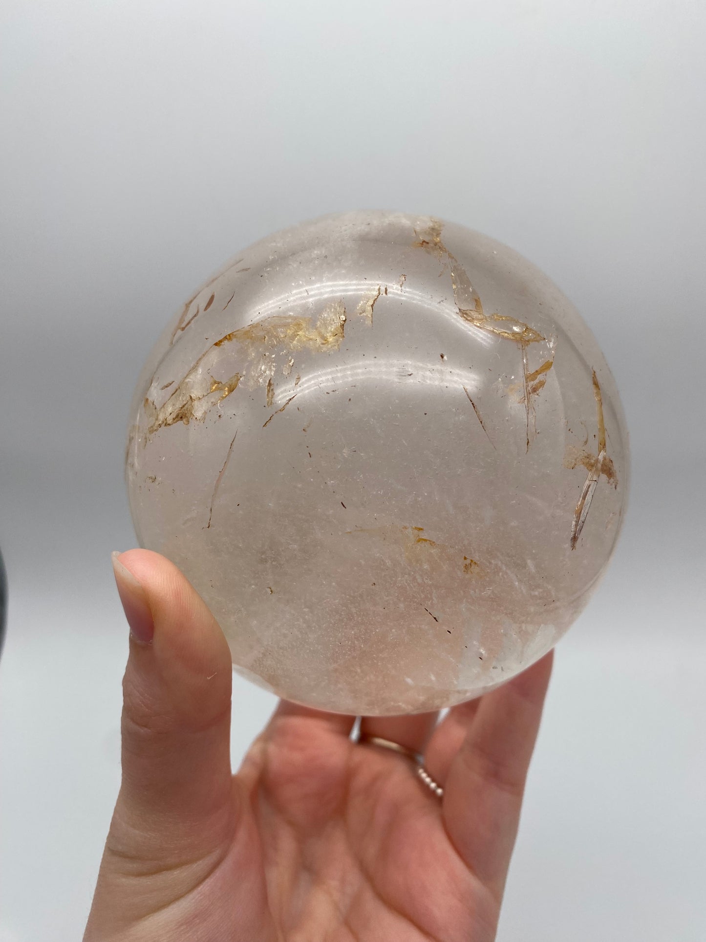 Sfera Quarzo Ialino 31.5cm di Circonferenza