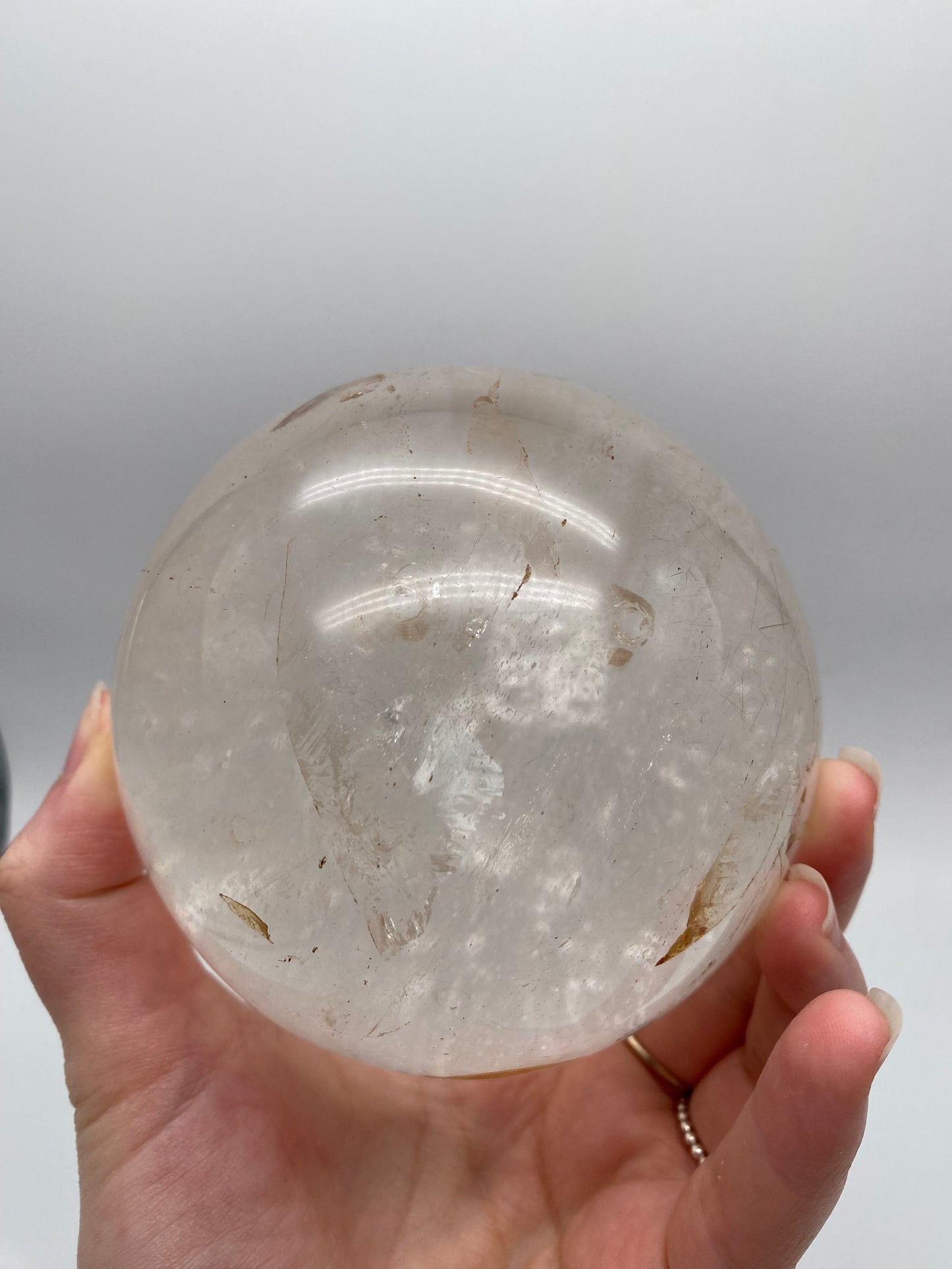 Sfera Quarzo Ialino 31.5cm di Circonferenza