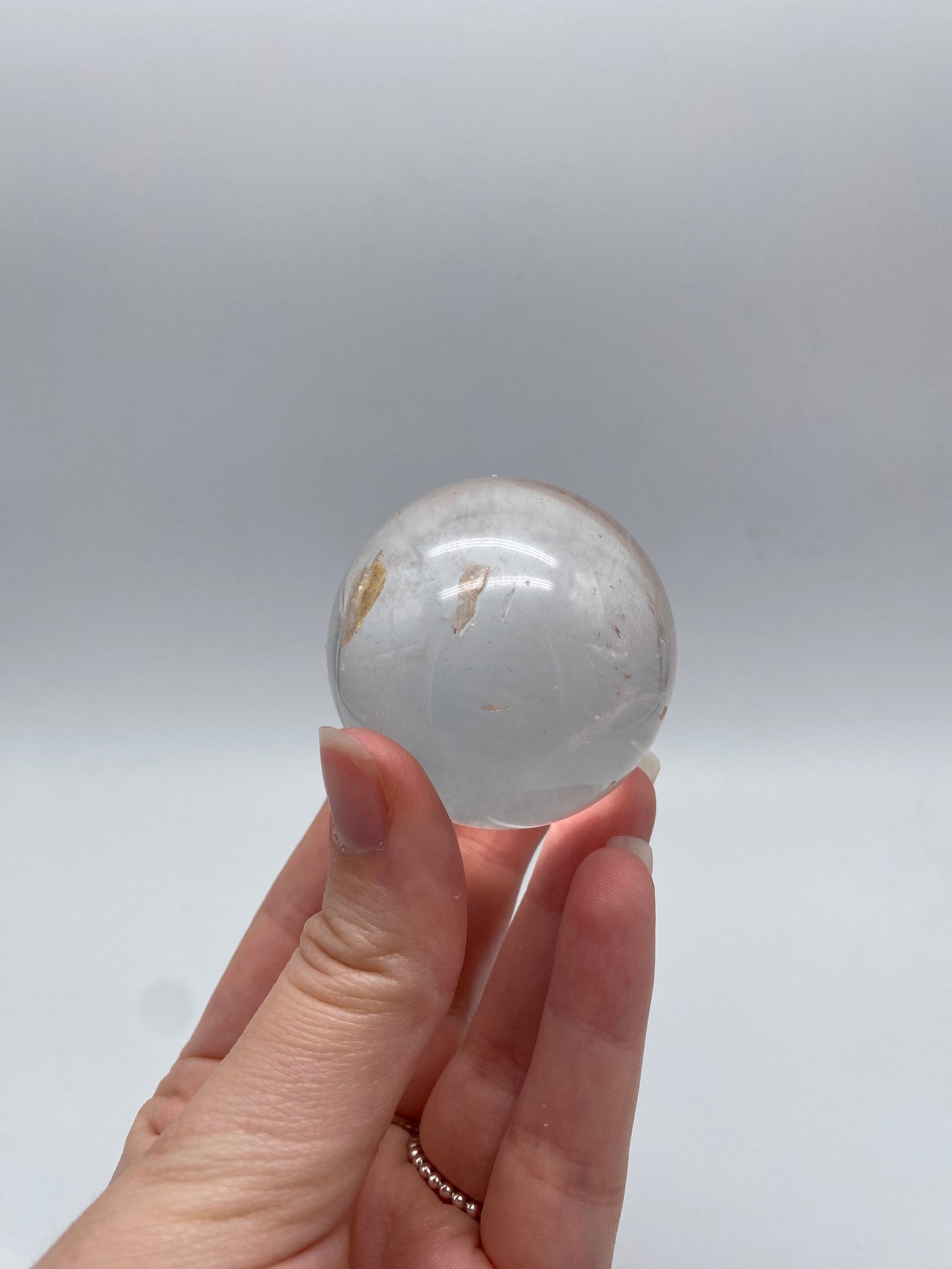 Sfera Quarzo Ialino 15cm Circonferenza