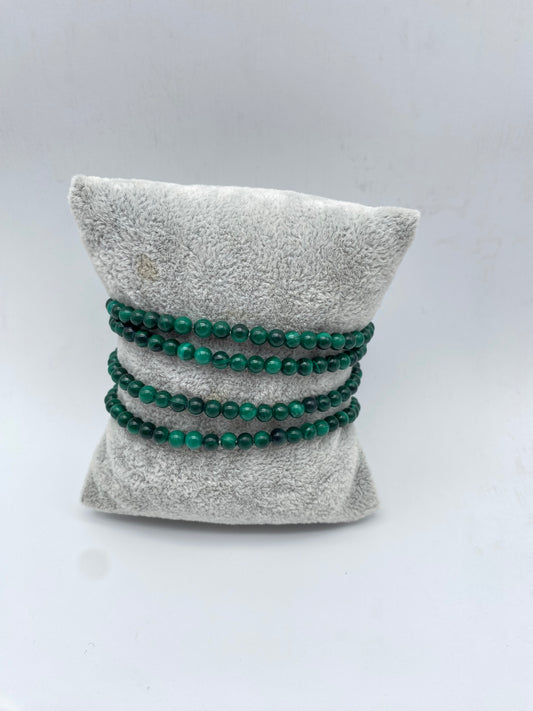 Bracciale Malachite Sfere Extrasmall