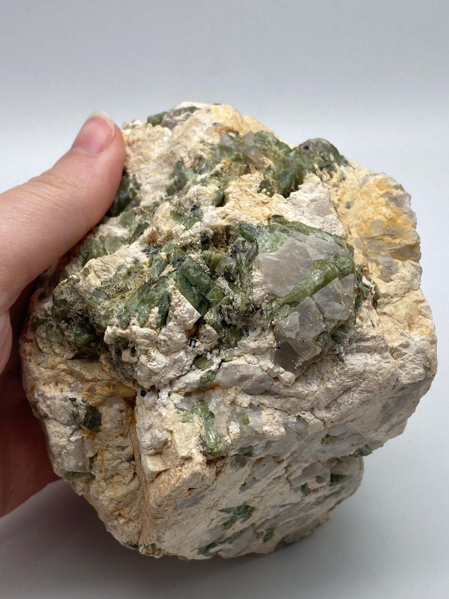 Blocco Tormalina Verde (Indicolite) 1 KG