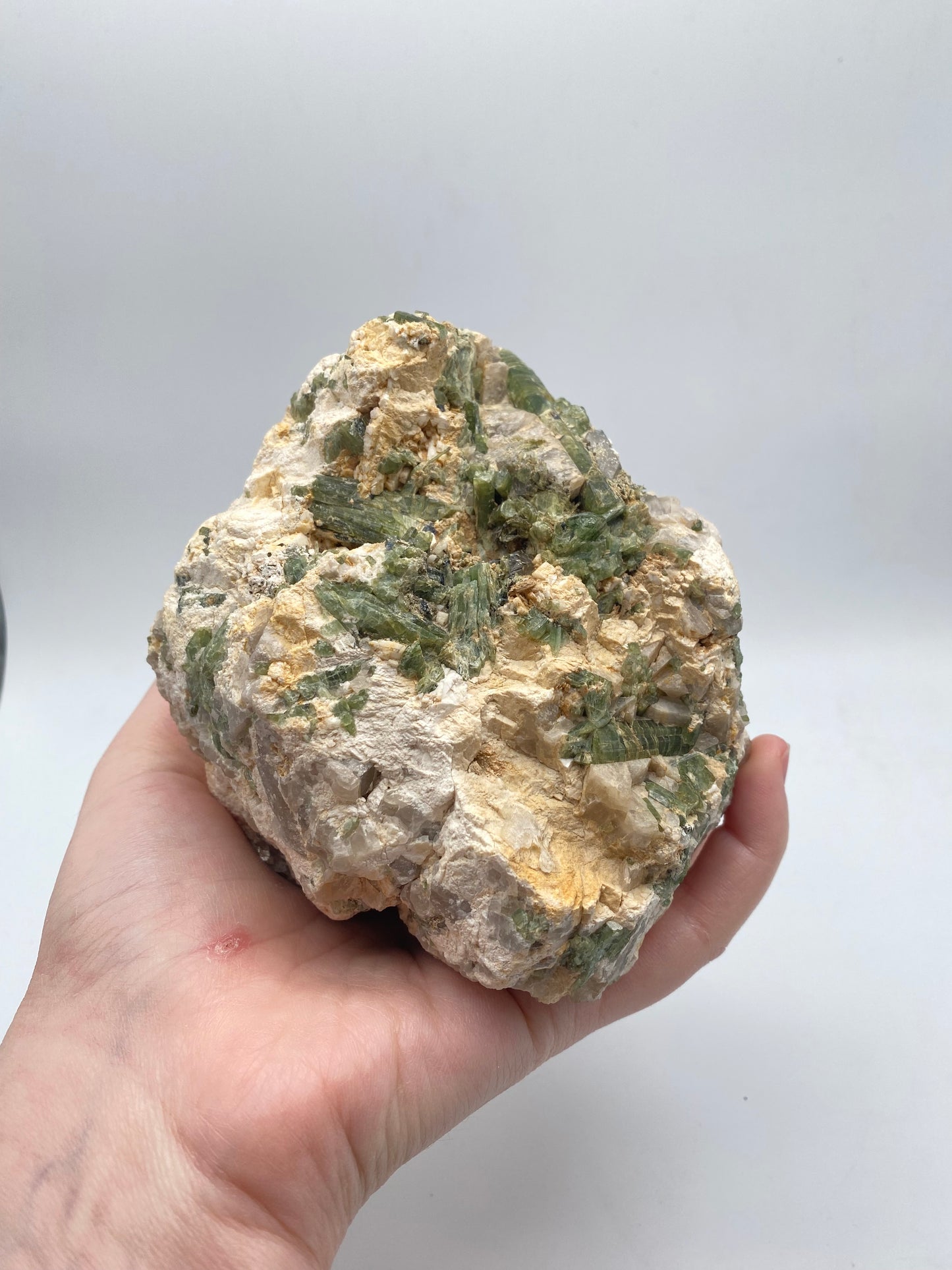 Blocco Tormalina Verde (Indicolite) 1 KG