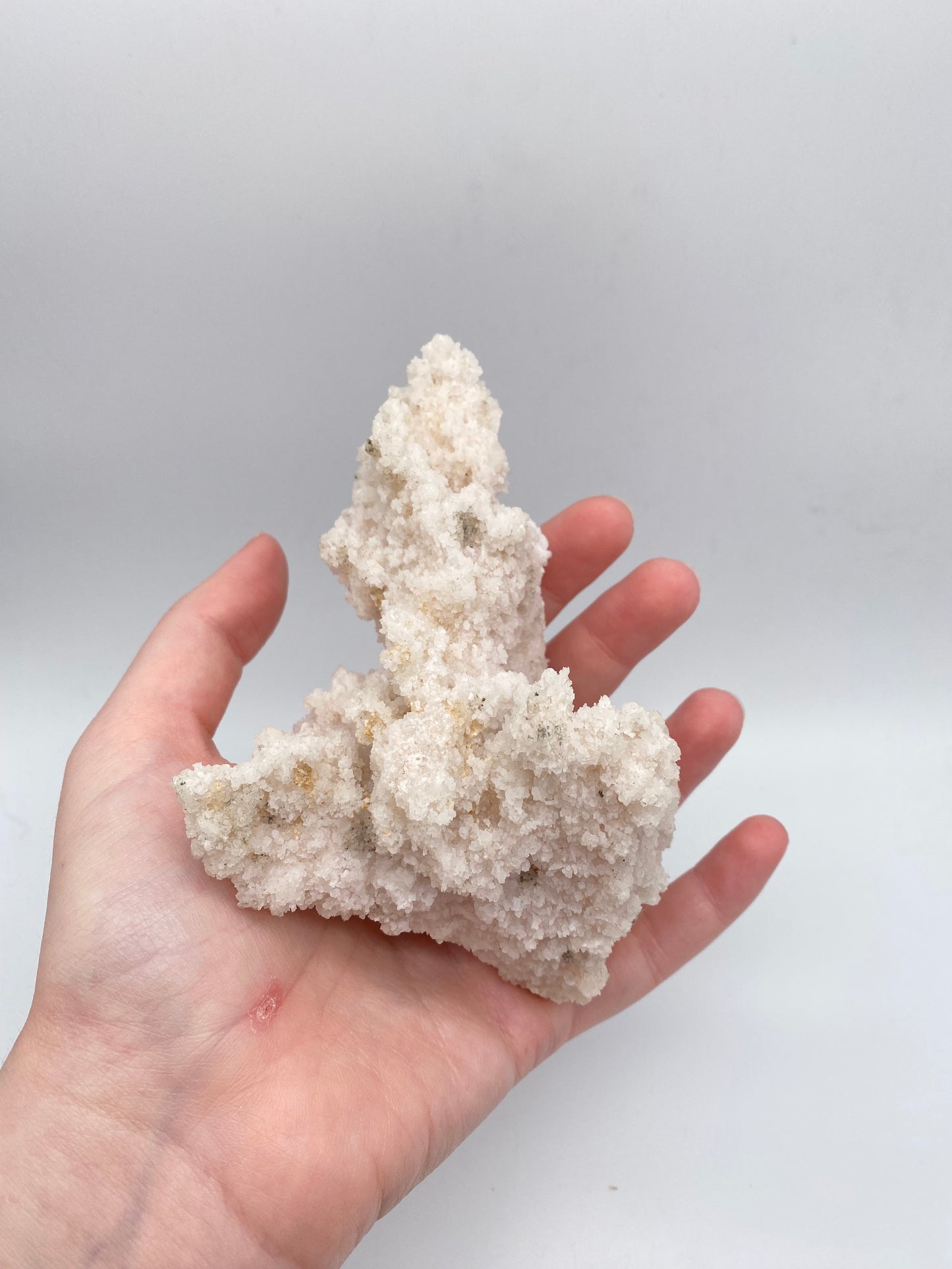 Aragonite Bianca Stalattitica 212gr