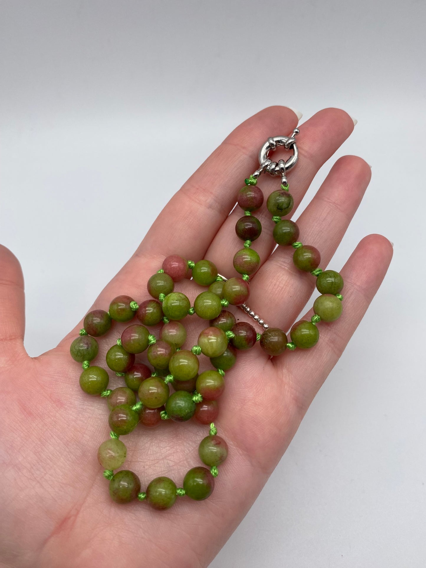 Collana di Agata Sfere Small