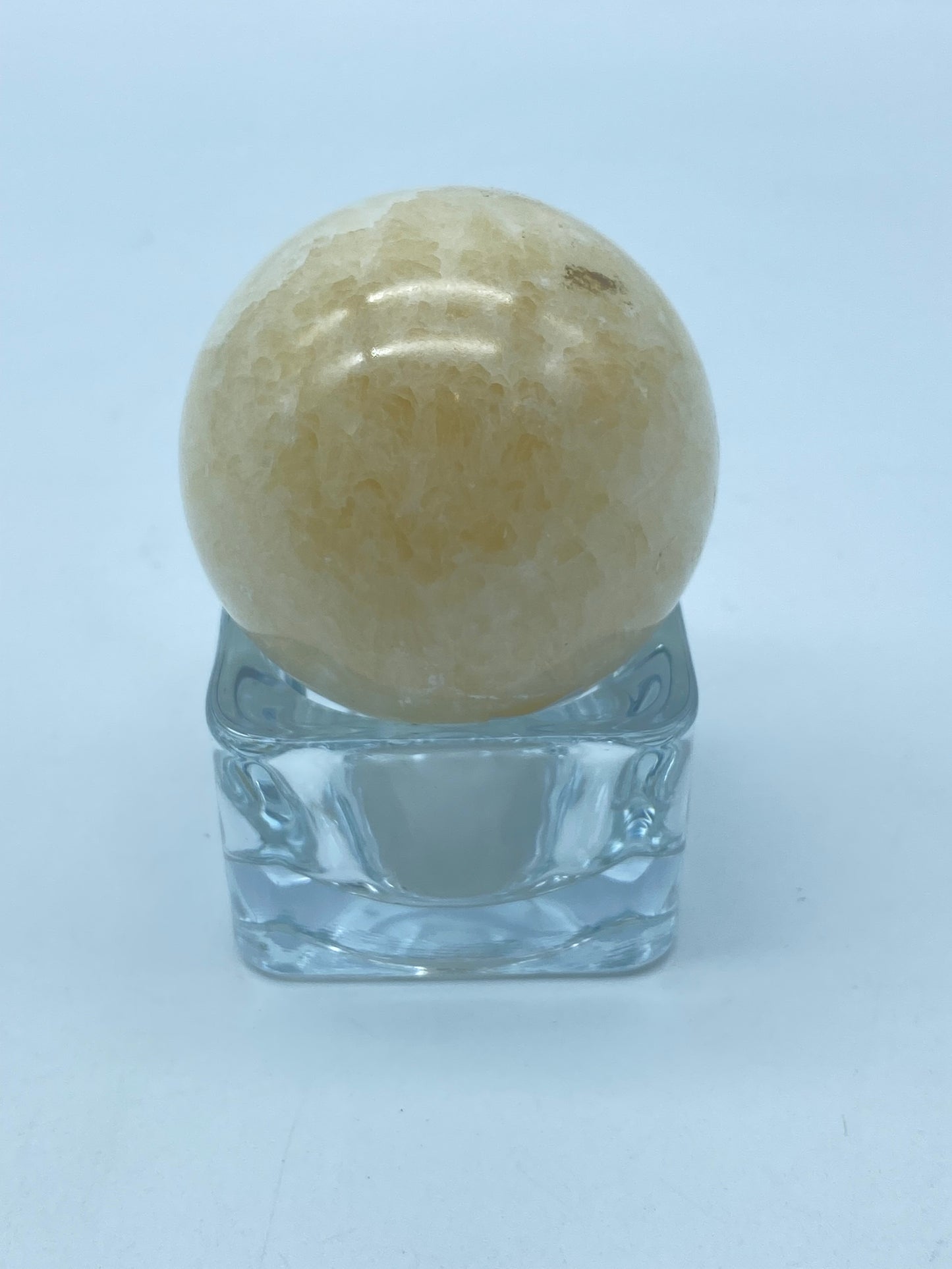 Sfera Calcite Gialla