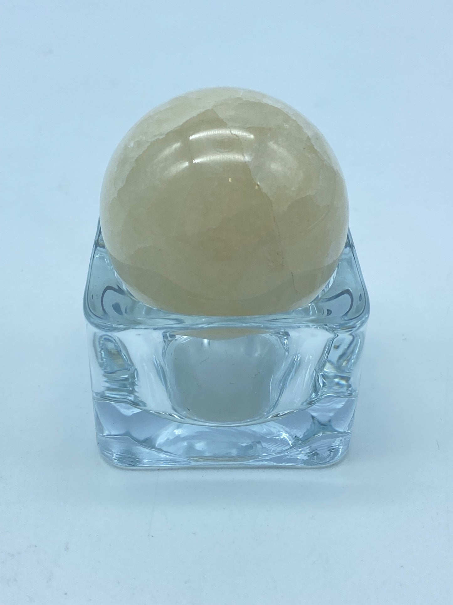 Sfera Calcite Gialla