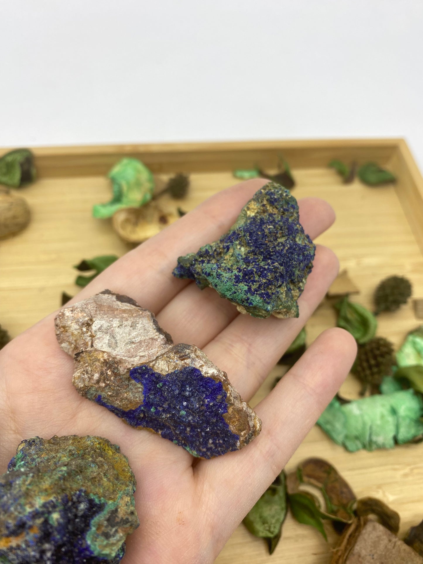 Azzurrite/Malachite Grezza Medium